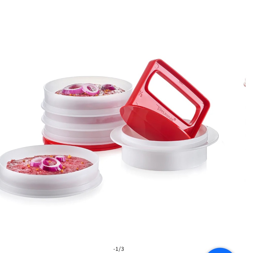 NEW HAMBURGER PRESS & KEEPERS SET